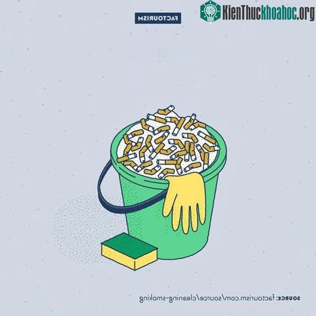 Dọn nhà còn nguy hiểm ngang ngửa hút thuốc
