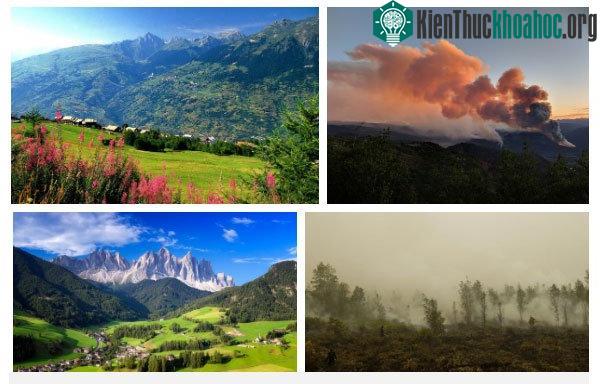 Miền núi "ổn" nhất là trong độ cao từ 1.500-2.500m so với mặt nước biển
