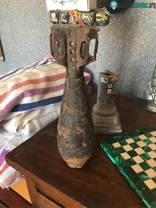 Súng cối 81mm niên đại Thế chiến II.