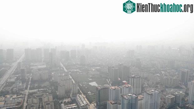 Không khí ô nhiễm tại thủ đô Hà Nội.
