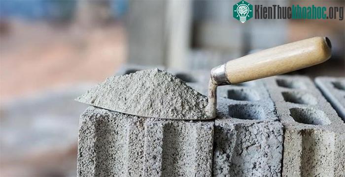 Xi măng là một trong những vật quan trọng trong ngành xây dựng.