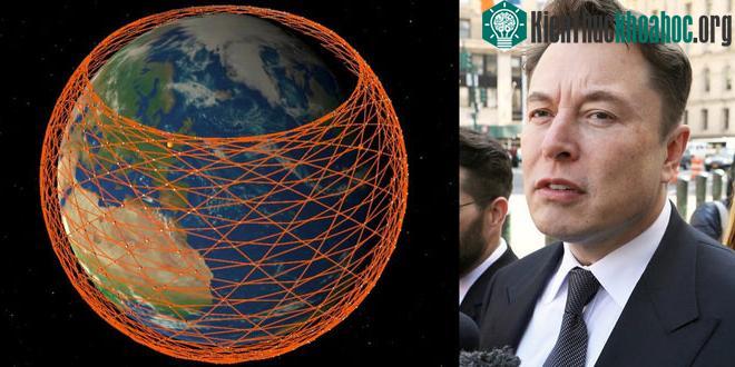 Tương lai, SpaceX sẽ đưa 45.000 vệ tinh lên quỹ đạo.