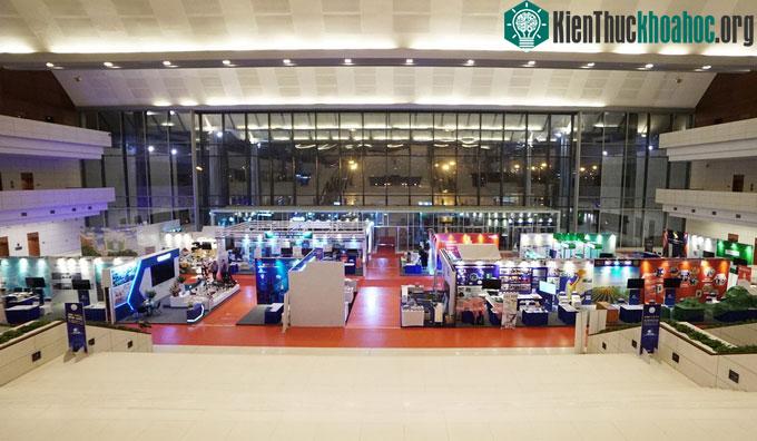 Triển lãm "Ứng dụng khoa học, công nghệ trong doanh nghiệp" tại Trung tâm Hội nghị Quốc gia (Hà Nội)