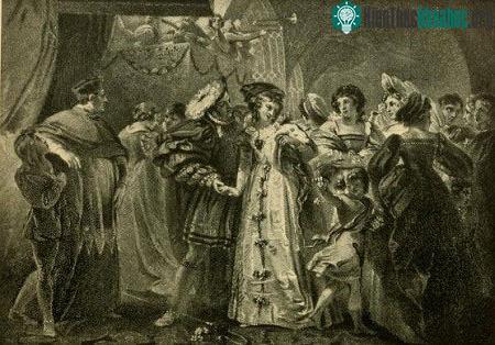 Vở kịch gây tranh cãi Henry VIII của Shakespeare. (Ảnh: Shakespeare Online).
