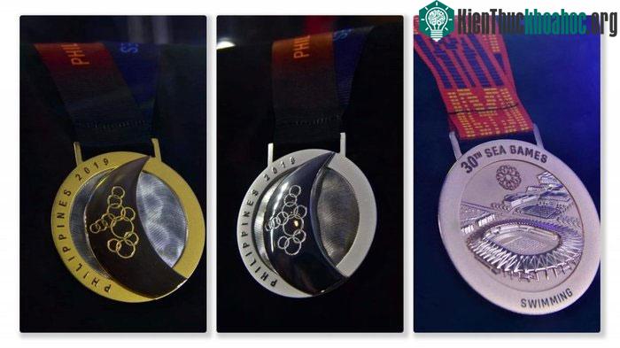 Ba tấm huy chương Vàng, Bạc và Đồng danh giá tại SEA Games 30.