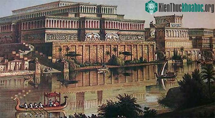 Cung điện của vua Ashurbanipal thời cổ đại. (Ảnh: Ancient Origins).