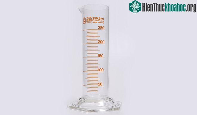 Nếu chọn ống trụ có diện tích miệng nhỏ thì việc đo đạc sẽ rất khó khăn và kém chính xác.