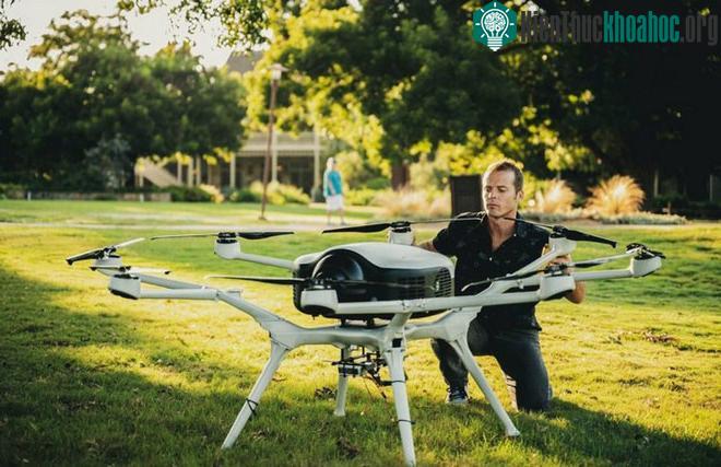 Chiếc drone này đã vượt qua quãng đường lên tới 69km băng qua đại dương.