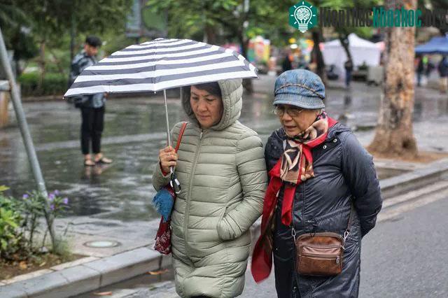 Miền Bắc sẽ chịu nhiều đợt không khí lạnh trong 10 ngày tới.