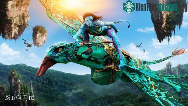 Thú cưỡi giúp chủng tộc người da xanh Na'vi bay trên bầu trời hành tinh Pandora