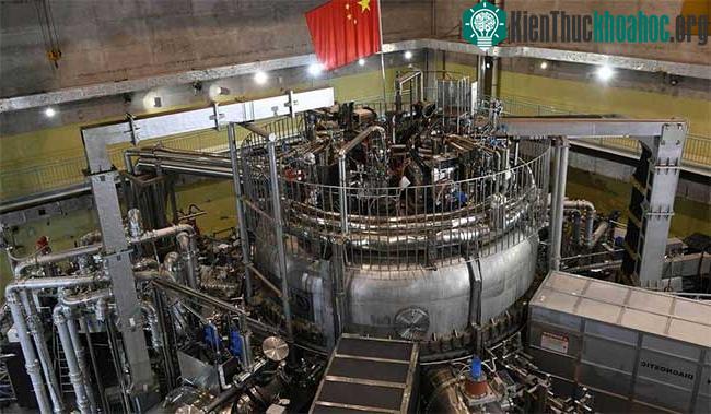 Lò phản ứng nhiệt hạch HL-2M của Trung Quốc sẽ đi vào hoạt động năm sau. (Ảnh: Xinhua).