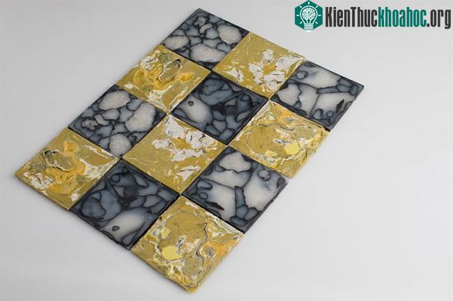 Những viên đá lát tuyệt đẹp từ rác thải nhựa
