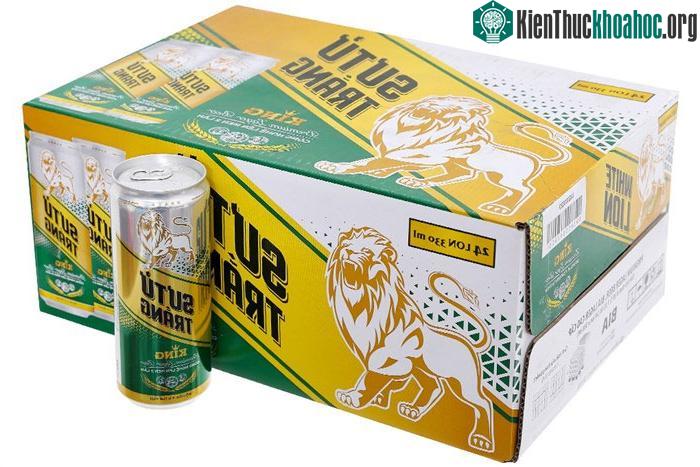 Bia sư tử trắng