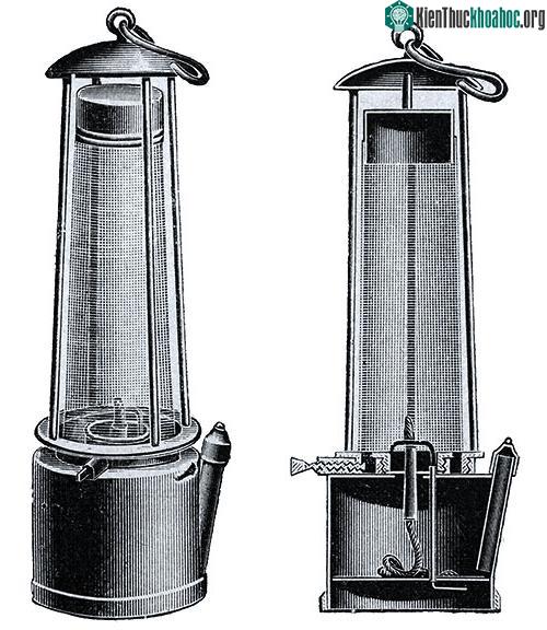Đèn Davy, tiền thân của đèn sợi đốt hiện đại