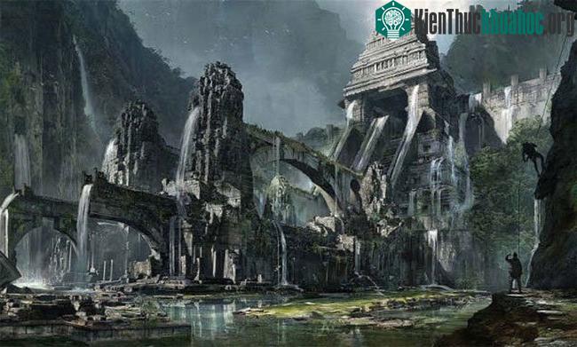 Thành phố Atlantis màu mỡ và xinh đẹp là khu vực vực tự cung tự cấp và nơi sinh sống của thần và người. Người dân ở đây tự trồng trọt và nuôi động vật. Họ cũng xây dựng các tòa nhà từ đá đen và đỏ....