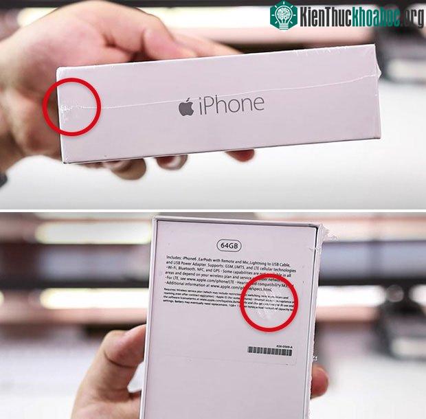 Hàng giả thường không được đóng gói cẩn thận đâu.