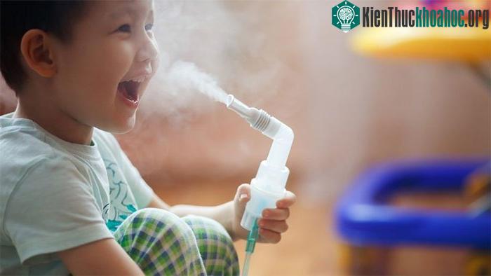 Khí dung giúp ddiều trị hiệu quả các bệnh như: hen suyễn, viêm phế quản cấp và mãn tính...
