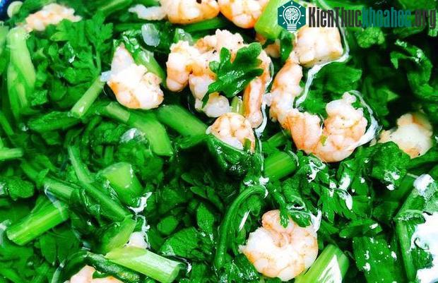 Nghiên cứu trong y học hiện đại cũng cho thấy công dụng của rau cải cúc không chỉ có ý nghĩa về thực phẩm mà còn là thuốc chữa bệnh cực tốt.