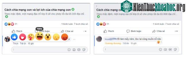Biểu tượng cảm xúc mới trên facebook