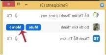 Nhấn vào More.