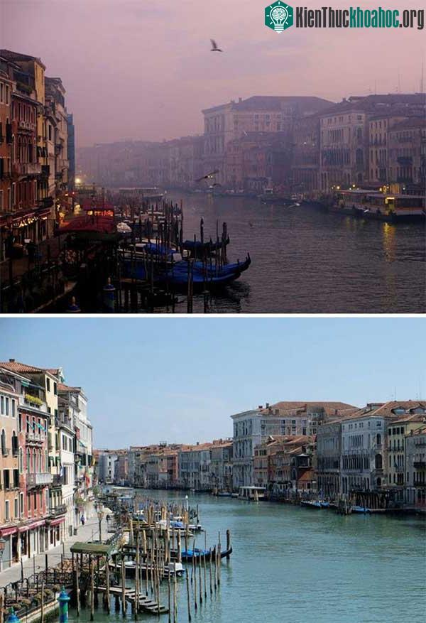 Kênh đào Grand ở Venice, Italy