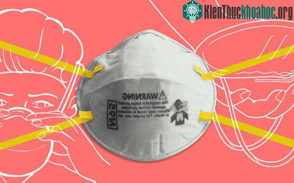 Khẩu trang N95 được thiết kế để bó sát vào mặt người dùng, kể cả trẻ em.