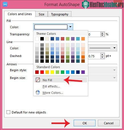 Format Auto Shape