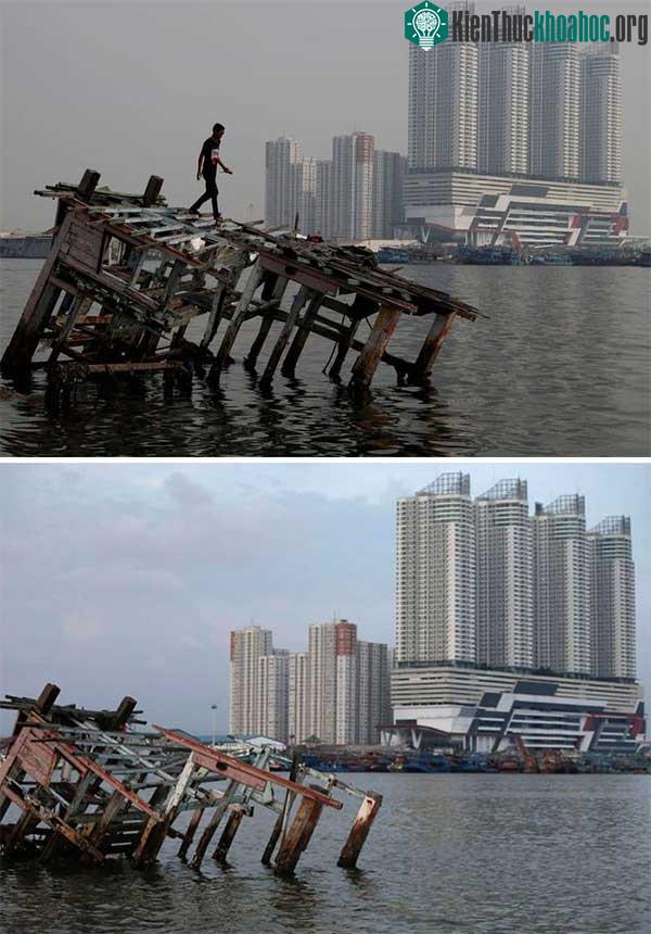 Jakarta được biết đến như là một trong những thành phố nhiều khói bụi nhất trên thế giới.