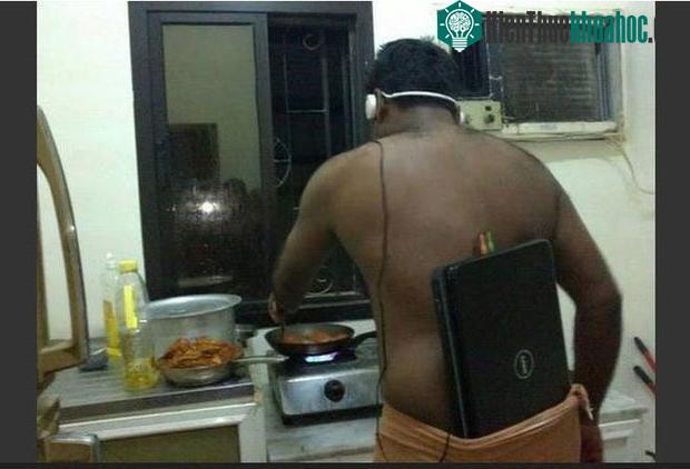 Nấu ăn cũng phải có kiểu của nó!
