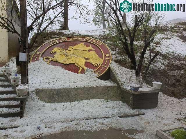 Mưa đá ở Lai Châu