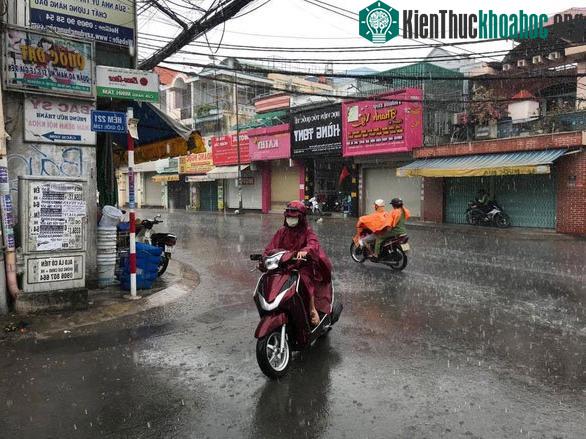 Những ngày tới dự báo Nam Bộ và TP.HCM sẽ có mưa lớn