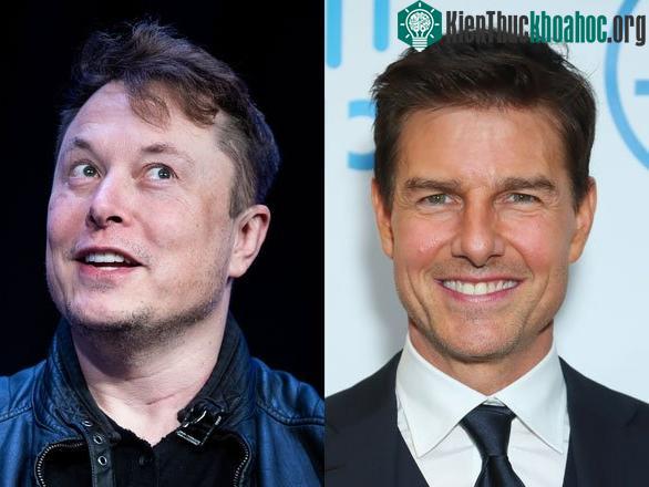 Tom Cruise (trái) và Elon Musk được cho là đang ấp ủ một dự án phim ngoài không gian cùng nhau