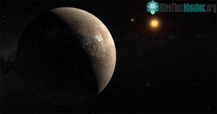 Ảnh đồ họa mô tả "bản sao Trái đất" Proxima b
