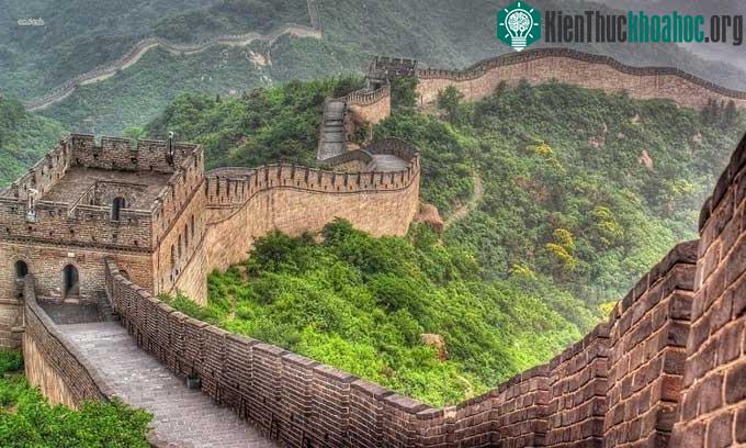 Một đoạn Vạn lý Trường thành ở Bắc Kinh.