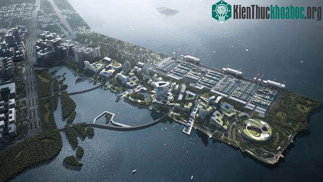 Net City, thành phố tương lai của Tencent.