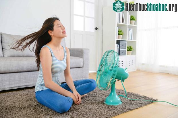 Những người bị thiếu hụt về sức khỏe thể chất thì không nên để quạt thổi thẳng vào người.