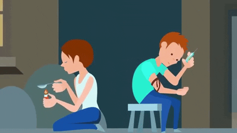 Hầu như người nghiện thường có xu hướng tiêm tĩnh mạch vì thuốc sẽ phát huy tác dụng nhanh hơn.