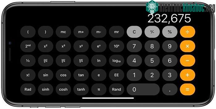 Máy tính khoa học (Scientific calculator)