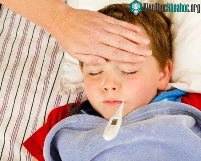 Sốt cao, co giật, hôn mê là 3 dấu hiệu điển hình nhất của viêm não Nhật Bản.