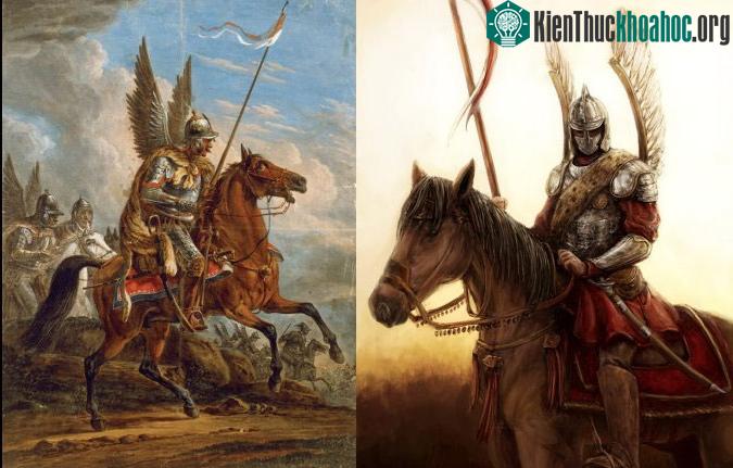 Hình ảnh của "Kỵ binh bay" Hussars huyền thoại của Ba Lan.