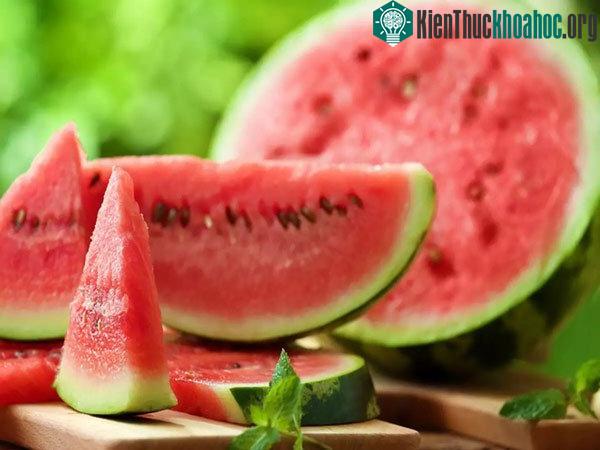 Trái cây tốt nhất là dưa hấu