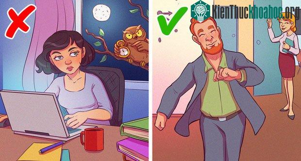 Phân tách công việc và thư giãn, hết giờ làm việc là thôi