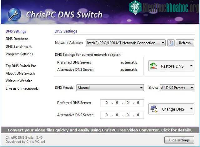 DNS Switch
