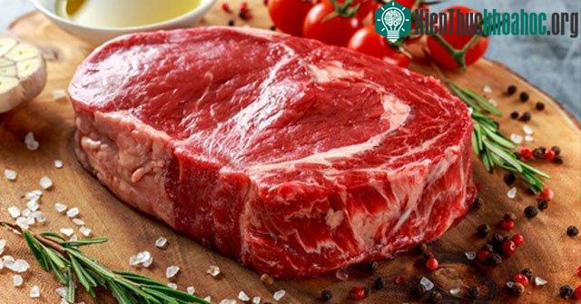 Lợi ích của thịt bò đối với sức khỏe