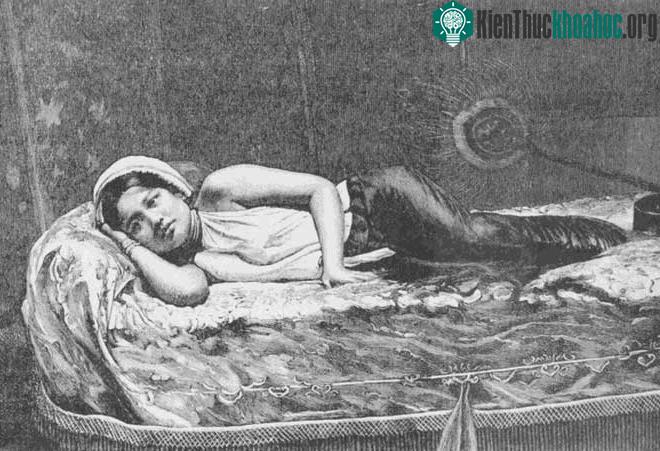 Một phi tần trong cung đình Huế.