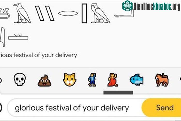 Google dùng trí tuệ nhân tạo (AI) để giải mã chữ tượng hình Ai Cập cổ đại sang tiếng Anh.