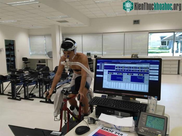 Đo chỉ số VO2 Max.