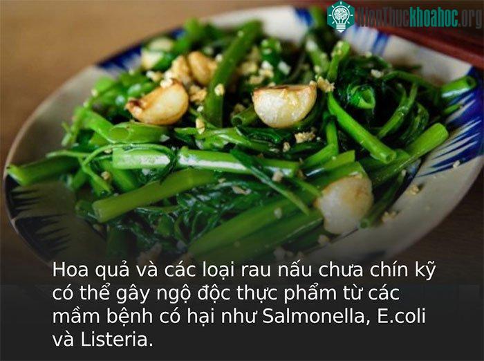 Hoa quả và rau xanh, rau mầm