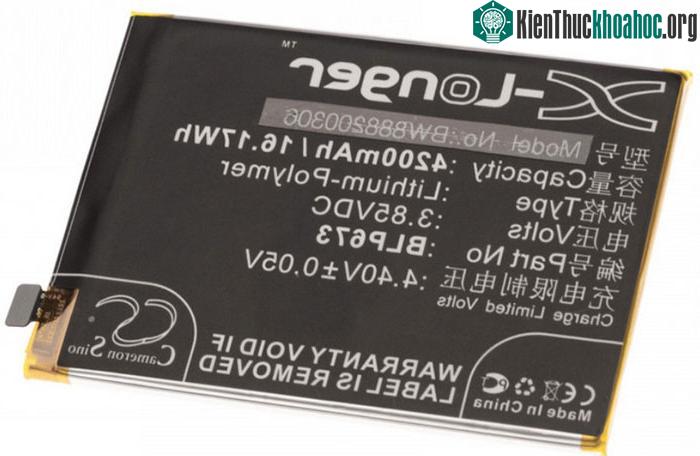 Công nghệ pin lithium-polymer ra đời muộn hơn lithium-ion.