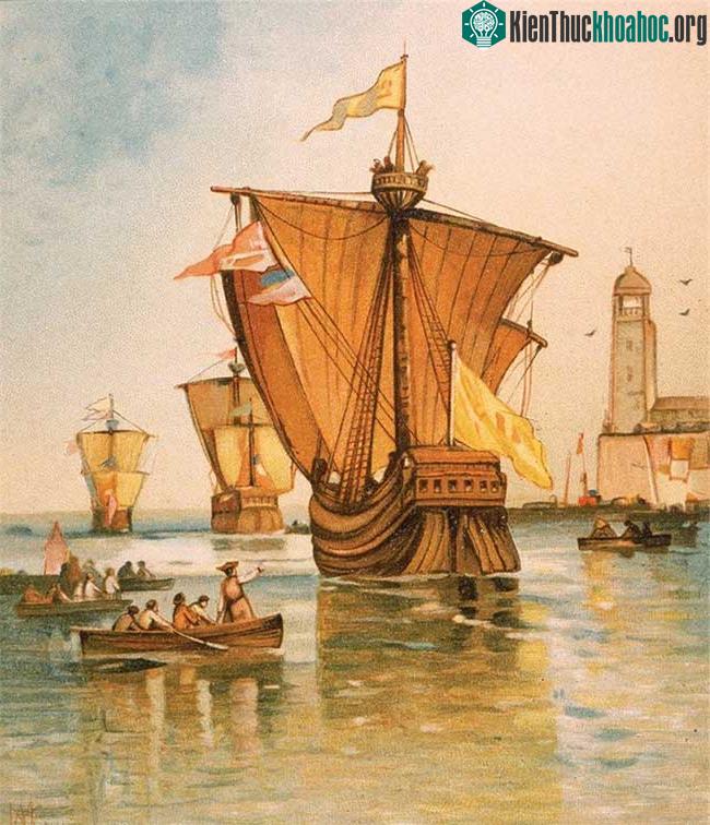 Tàu Santa Maria, Nina và Pinta.